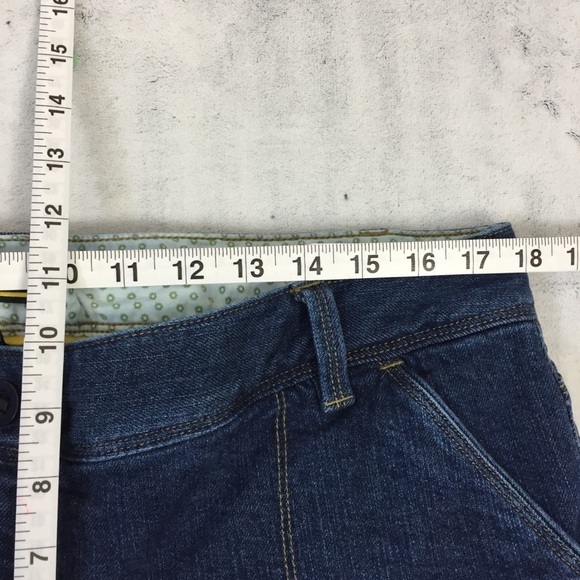 Lands End Lined Jeans Sz 16P Multiple Pockets Hiking Camping Outdoor Pants - Picture 11 of 12